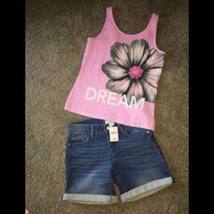 Justice Girls summer outfit Size 12